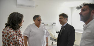 Kicillof inauguró las obras de ampliación del Hospital Resano de Carlos Tejedor