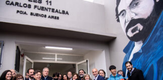Escobar: Se inauguró la obra de la Escuela Secundaria N°11 de Garín