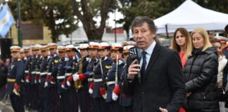 San Isidro: Homenajeó al General José de San Martín