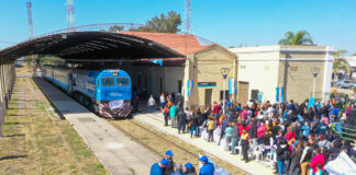 Volvió el Tren de cercanía a Santiago del Estero después de 31 años