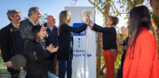 Tigre: Malena Galmarini inauguró una red cloacal que beneficiará a cerca de 6.000 habitantes de Benavidez