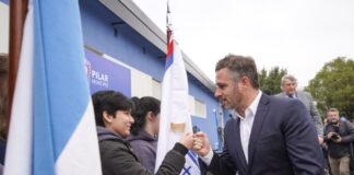 Pilar: Achával inauguró una secundaria en Villa Rosa