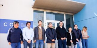 Ritondo recorrió Junín junto a los intendentes Petrecca y Barroso