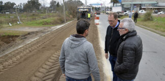 Tigre: Se avanza con la repavimentación de la Av. Italia en Nuevo Delta