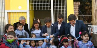 PBA: Kicillof inauguró los edificios de dos jardines de infantes en Avellaneda