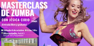 San Fernando: Jésica Cirio dará una Masterclass de Zumba