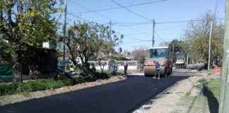 Escobar: El municipio sigue adelante con importantes obras de pavimentación, estabilizado, bacheo y mejoramiento del espacio público
