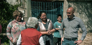 Escobar: Avanza con distintos trabajos de pavimentación de calles y construcción de veredas