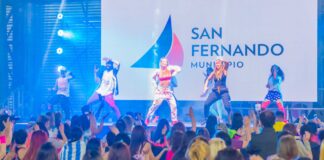 San Fernando: Jésica Cirio dirigió una Masterclass de Zumba de la que participaron cientos de vecinos