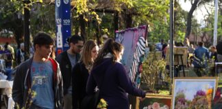 Vicente López: Se realizó una exposición de arte en Carapachay