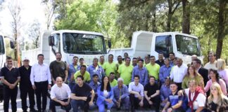 Malvinas: Entrega de móviles para la Secretaría de Servicios