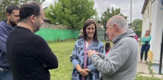 Sofia Vannelli, recorrió San Miguel