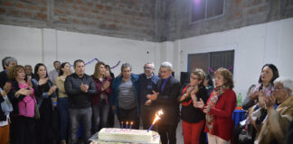 Tigre: En Don Torcuato, Julio Zamora participó del 8° aniversario del Centro de Jubilados Una Ilusión