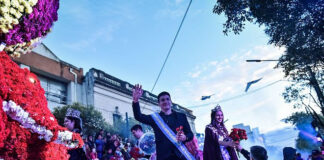 Escobar: La vuelta del Desfile de Carrozas marcó el 63° aniversario del partido