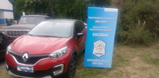 Escobar: Detienen en Maschwitz a integrantes de una banda dedicada al robo de autos