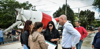 Escobar: Se avanza con obras viales en Maquinista Savio y Matheu