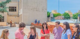 San Fernando: Juan Andreotti recorrió el inicio de obra del Jardín 926 “Artigas”