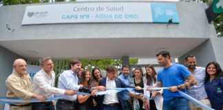 Kicillof y García inauguraron cuatro Centros de Atención Primaria de la Salud