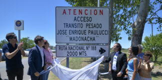 Kicillof y Zavatarelli pusieron en funcionamiento el nuevo Corralón Municipal de General Pinto