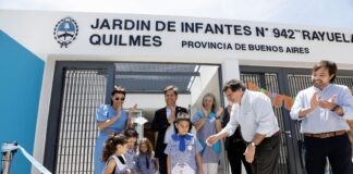 Se inauguraron los edificios de un jardín de infantes y un Centro de Atención Primaria de la Salud
