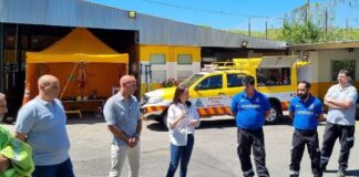 Vicente López: Se reconoció al equipo de Defensa Civil en su día
