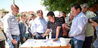 Escobar: Comenzó la obra hidráulica y de pavimentación de la calle El Jilguero en Maquinista Savio