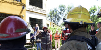 Tigre: Programa Escuelas Seguras, se realizó un nuevo simulacro de evacuación por incendio en el Delta