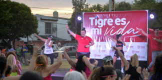 Tigre: El Municipio realizó una masterclass de Zumba en El Talar