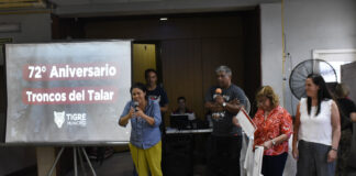 Tigre: El Municipio celebró el 72° aniversario de Troncos del Talar junto a centros de jubilados y pensionados