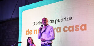 Escobar: Se inauguró la fábrica de viviendas de la organización social TECHO