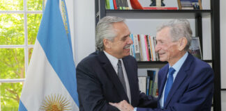 Alberto Fernández se reunió con Jack Rosen para analizar inversiones en sectores estratégicos con Estados Unidos