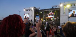 Vicente López: Despidió el año con un gran show de luces