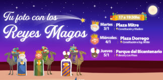 San Fernando: Los Reyes Magos vuelven para sacarse fotos gratuitas con las familias