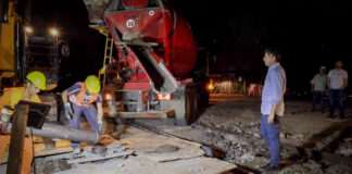 San Isidro: Posse supervisó el avance del nuevo túnel de la calle Brown