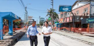 Pilar: Achával y Katopodis recorrieron la obra que transformará el centro de Del Viso