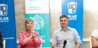 Pilar: Achával y Álvarez Rodríguez inauguraron el Registro Civil de Lagomarsino