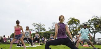 Vicente López: Continúan las clases de Yoga en la Costa