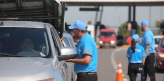 Así fueron los controles vehiculares del Ministerio de Transporte en año nuevo