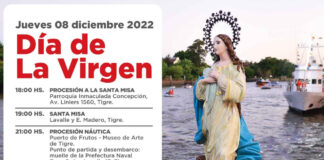 Tigre: El Municipio ya palpita la 73° celebración del Día de la Virgen