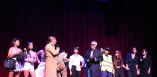 Tigre: Julio Zamora participó de la muestra de teatro de la Escuela Secundaria N° 21 Dr. René Favaloro de Benavídez