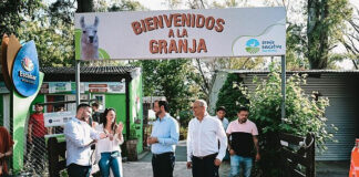 Escobar: La Granja Municipal de Ingeniero Maschwitz amplió el espacio de juegos del Parque Aéreo Aventura