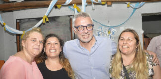 Tigre: Julio Zamora acompañó la celebración por el 26° aniversario de las trabajadoras vecinales de El Talar