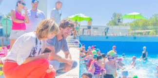 San Fernando: Juan Andreotti visitó las Colonias que iniciaron en los Polideportivos