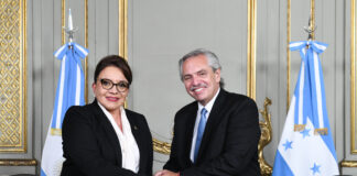 Alberto Fernández se reunió con la Presidenta de Honduras y el Director General de la FAO