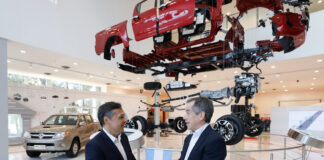 El Ministro Giuliano recorrió la planta de Toyota en Zárate: “estamos avanzando en la intermodalidad y posicionando lo ambiental como un eje central”