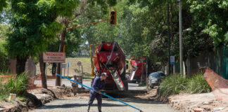 San Isidro: Nuevo pavimento para Blanco Encalada en La Horqueta