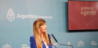 La portavoz confirmó la llegada del canciller alemán que vendrá acompañado de una comitiva importante de empresarios