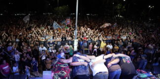 San Martín: Más de 7 mil personas disfrutaron el show gratuito de Kapanga