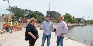 San Isidro: Avanzan las obras en el Parque Público del Puerto