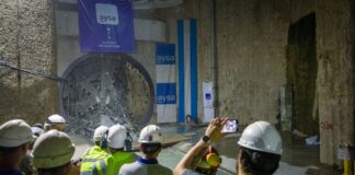 Avanza la megaobra del Sistema Agua Sur: la tunelera Eva finalizó los primeros 8 km del río subterráneo